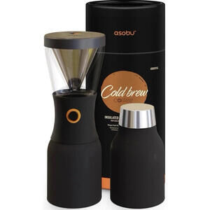 Asobu Cold Brew Coffee Insulated Portable Brewer, 34oz/1L - New/Never Used/Boxed